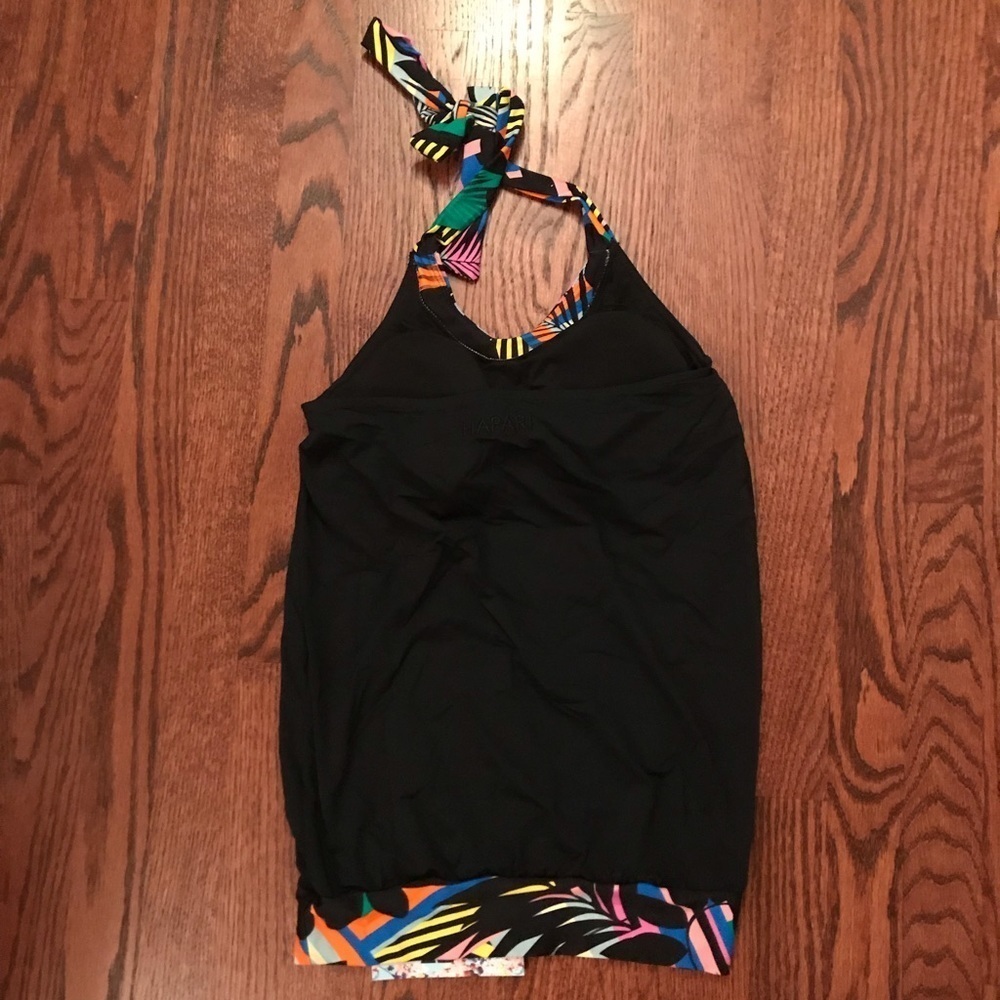 NWOT Hapari Blouson Tankini Halter Swim Top - Picture 2 of 3